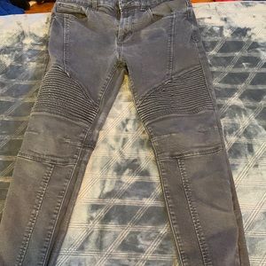 biker jeans